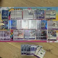 紫エネルデッキ　パラレル多め　デッキパーツ付き　即日発送