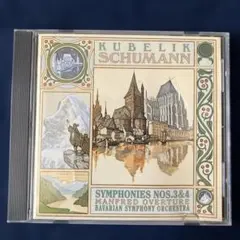 シューマン: 交響曲第3番 & 第4番, マンフレッド序曲　クーベリック