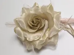 入学式 卒業式 コサージュ ベージュ 薔薇 上品 ママ セレモニー