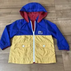 90 ミキハウス DOUBLE.B リバーシブルジャケット ウインドブレーカー