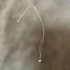 サマンサティアラ　ホワイトゴールドハートネックレス難あり