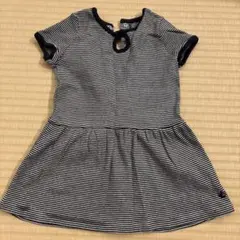 プチバトー　ボーダーワンピース74cm 12M
