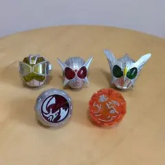 仮面ライダーウィザードリング　5個