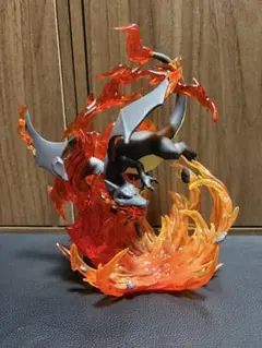 ポケモン 黒 リザードン フィギュア 炎 エフェクト 新品 日本未発売
