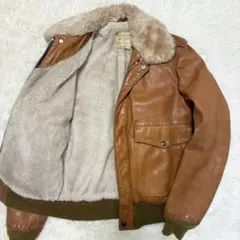 SCHOTT USA製 レザージャケット G-1 ボア 本革 ヴィンテージ 36