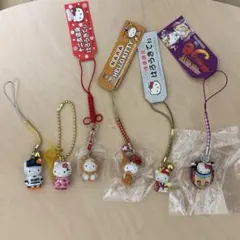 ハローキティ ご当地ストラップ 6点セット - メルカリ