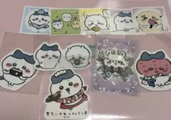 ちいかわ 9枚ステッカー モモンガトレカ1枚 セット