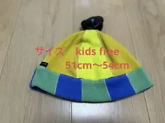 montbell kids フリース 帽 くまさん