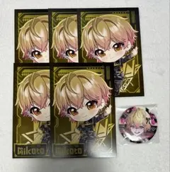 シクフォニ みこと ポストカード 缶バッジ アニメイト特典 オシカツ？ オ？