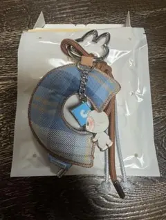 ラブブ　アルファベットペンダント キーリング　C