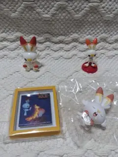 ポケモン　ヒバニー　マグネット　キーホルダー　チョコエッグ　すくい人形