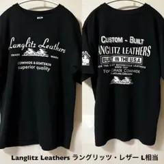 Lサイズ相当！Langlitz Leathers ラングリッツ・レザー 半袖Tのサムネイル