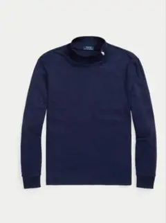 新品POLO RALPH LAUREN ソフトコットン　モックネックシャツ