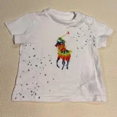 ラルフローレン 半袖Tシャツ 70 ホワイト ビッグポニー ベビーのサムネイル