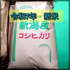農家直送！新潟コシヒカリ玄米30kgのサムネイル