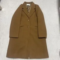 AZUL ブラウン チェスターコート