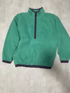 Coleman フリースハーフジップジャケット 緑
