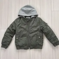 H&M フード付きジャケット　MA-1