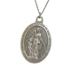 不思議のメダイ 聖母マリア マリア様 メダイ ネックレス 聖品 教会 110