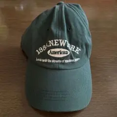 美品/MANGROVE/1989ロゴキャップ/モスグリーン