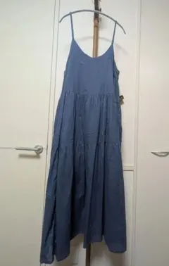 フリークスストア　インド ティアード 切り替え キャミワンピース