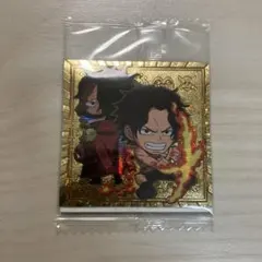 ワンピースウエハース12 ゴールドパラレル　ロジャー（裏Nリューマ）