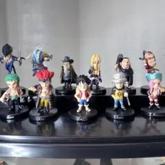 ワンピース フィギュア　ミニフィギュア 最悪の世代　11体セット