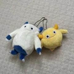 DeNAベイスターズ　チャッピー&バート　ボールキーチェーンマスコット