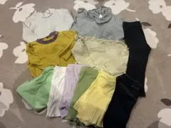 ベビー服 トップス Tシャツ　半ズボン　長袖長ズボン　11点セット　80cm