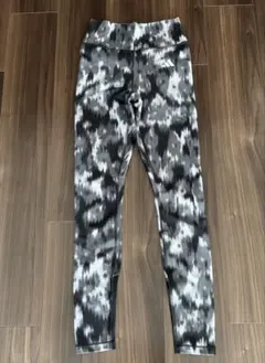 adidasアディダス☆レギンス、XLサイズ、黒/グレー