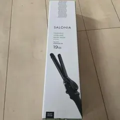 SALONIA カールヘアアイロン SL-008AB