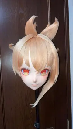 原神 アルレッキーノ全頭マスク コスプレ 着ぐるみ kigurumi - メルカリ