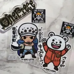 べポ ロー ワンピース ONE PIECE ビーサイドレーベル ステッカー