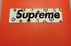 supreme monogram box logo ステッカー　モノグラム