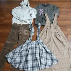 女の子 150 5点セット まとめ売り メゾピアノ、ポンポネット他