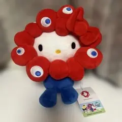 【販売終了品】Mサイズ EXPO2025 なりきりキティ×ミャクミャクぬいぐるみ