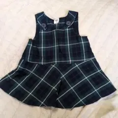 SIMPLE FREE ベビー ワンピース チェック柄 80