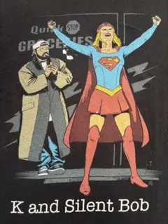 レア古着　※汚れ有　DC Supergirl TV Series Lサイズ相当のサムネイル
