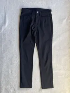 【新品】CLOSSHI 黒 スリムフィットカジュアルパンツ　M