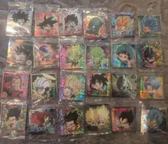 ドラゴンボール ウエハースシール　超4各種　24枚セット