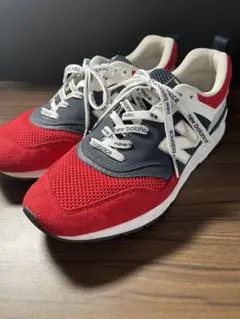 New Balance スニーカー レッド/ネイビー