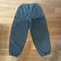 GUキッズ　ブラックデニム 160