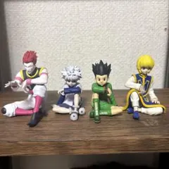 ハンターハンター ガチャガチャ すわらせ隊りある ゴン キルア　クラピカ　ヒソカ