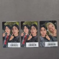 StrayKids スキズ GIANT FC限定盤 ユニットトレカ 3点セット