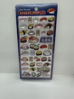【正規品】ボンボンドロップシール BONBONDROP 和柄　お寿司　未開封