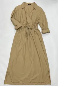 URBAN RESEARCH ベージュ シャツワンピース カシュクール 旅行