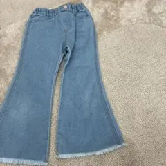 branshes キッズ フレアデニムパンツ 110cmのサムネイル