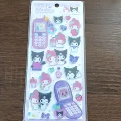 【正規品】平成はっぴーフォン　ステッカー　マイメロ　クロミ