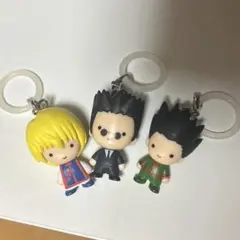 HUNTER×HUNTER　めじるしアクセサリー　クラピカ　ゴン　レオリオ