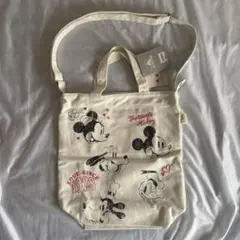 【新品未使用】Disney Vintage ディズニー トートバッグ 刺繍のサムネイル